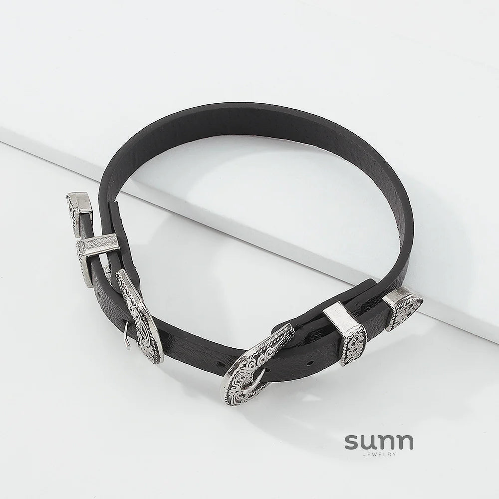 Zuriel Punk Leather Choker