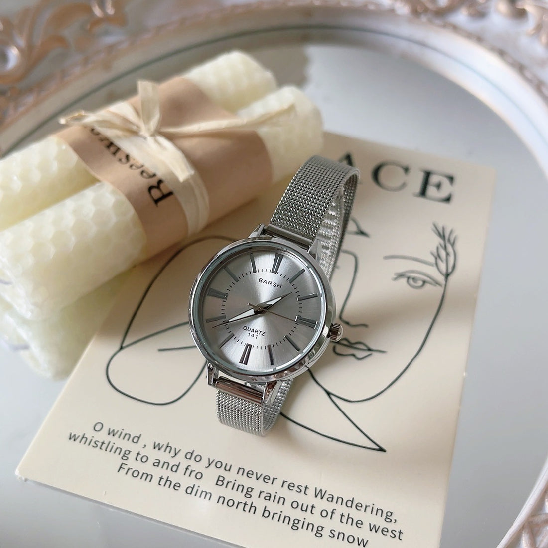 Zyanna Steel Quartz Watch [DZIZ56PI]