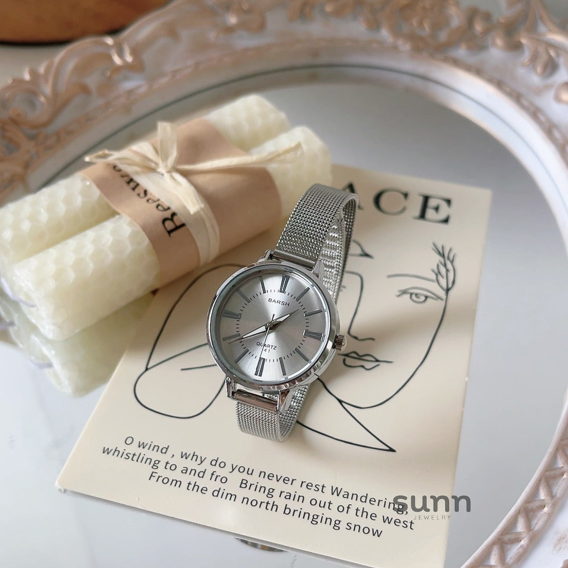 Zyanna Steel Quartz Watch [QDCTC3MM]