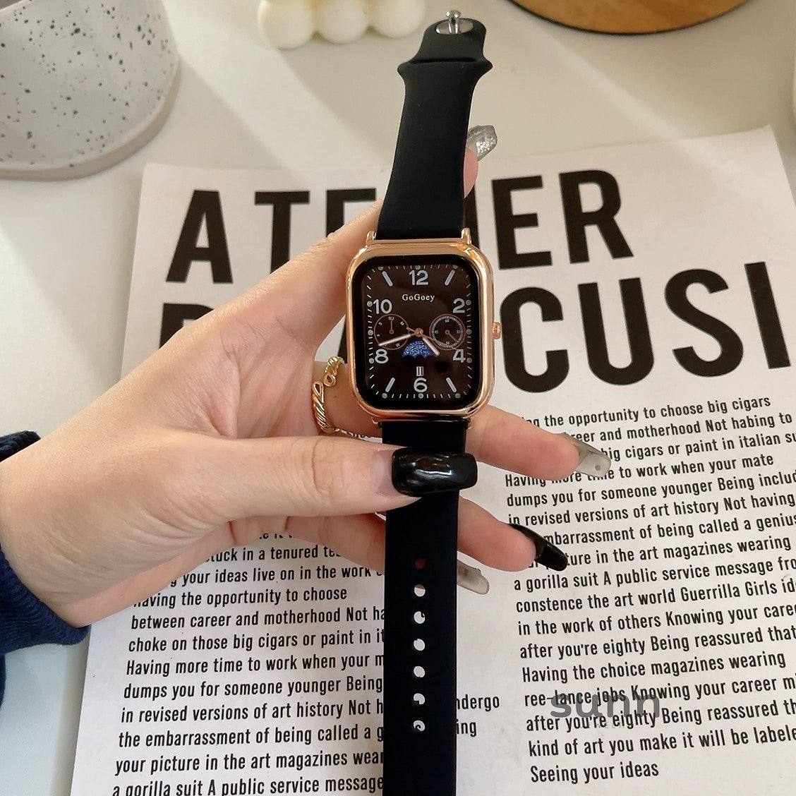 Zyla Modern Square Quartz Watch [Y7SS4MN1]