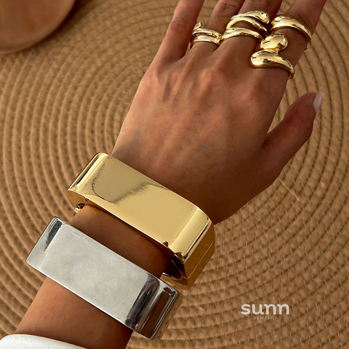 Zyon Mirror Cuff Bracelet [9A787QFX]