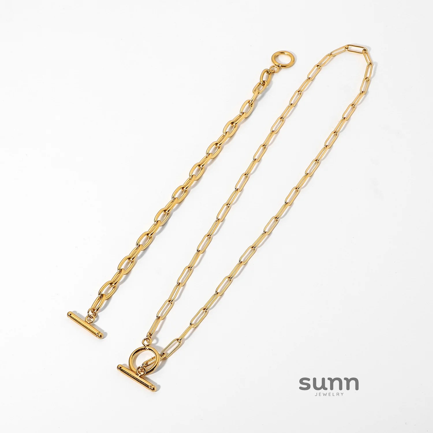 Zyrah Gold Paperclip Set